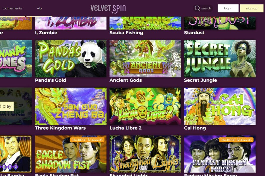 Velvet Spin Casino Account Login Process